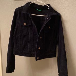 Dark Navy/Black corduroy jacket